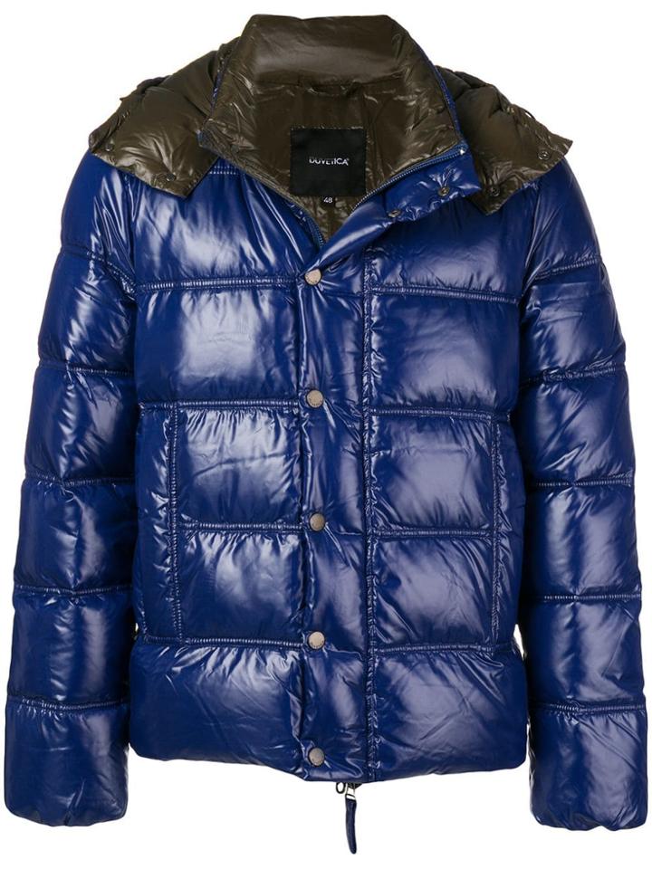 Duvetica Short Puffer Jacket - Blue