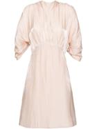 Prada Short Charmeuse Dress - F0442 Petal Pink