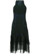Jonathan Simkhai Lace Detail Midi Dress - Black