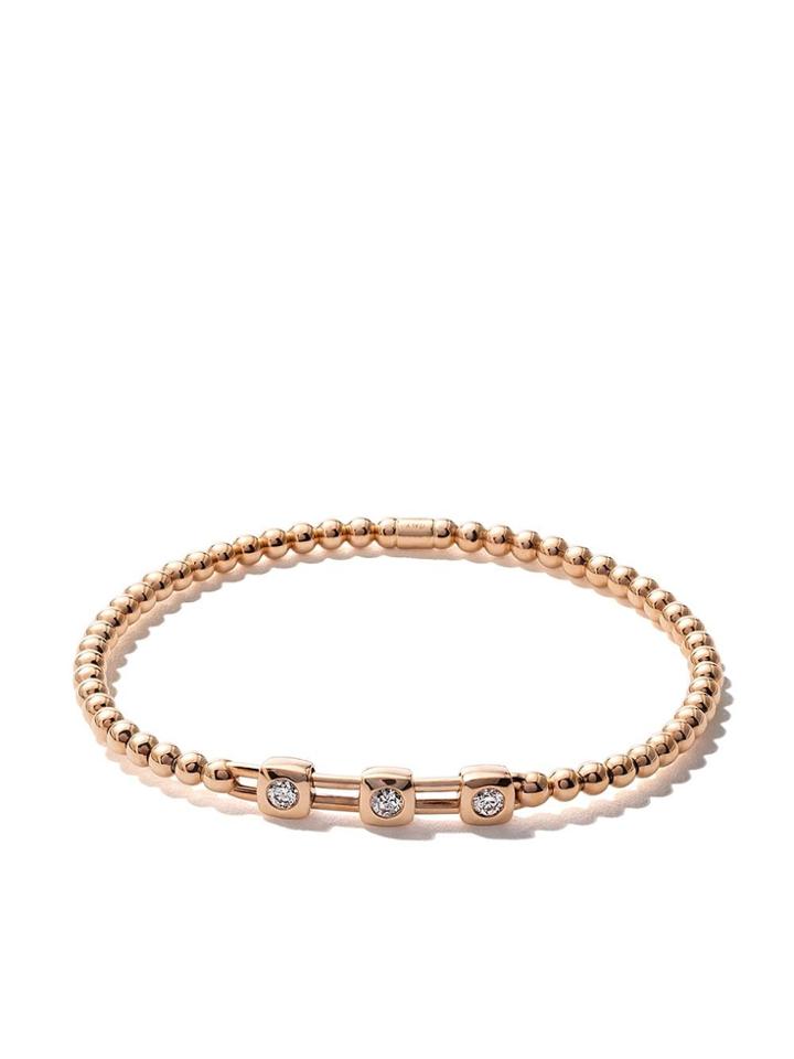 As29 Alf 3-square Extendable Diamond Bracelet - Gold