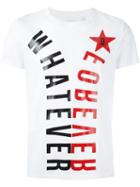 Diesel Whatever Print T-shirt, Men's, Size: Xxl, White, Cotton