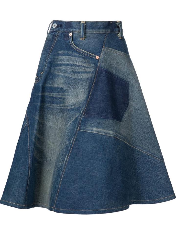 Junya Watanabe Comme Des Garçons High-waisted A-line Skirt