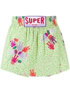 Walter Van Beirendonck Pre-owned 2005's Supernatural Boxing Skort -
