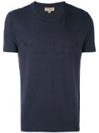 Burberry Logo Print T-shirt - Blue