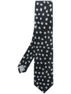 Issey Miyake Patterned Tie - Black