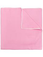 Holland & Holland Spotted Scarf - Pink & Purple
