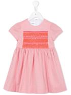Familiar Flared Dress, Toddler Girl's, Size: 5 Yrs, Yellow/orange