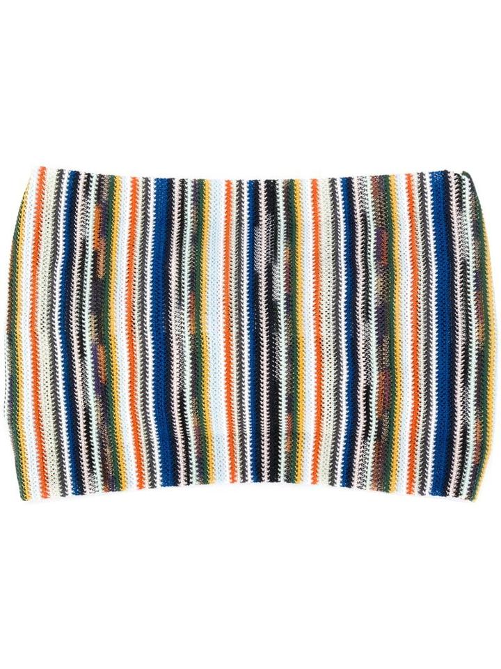 Missoni Striped Hairband - Blue