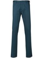 Paul Smith - Straight-leg Trousers - Men - Cotton/spandex/elastane - 28, Blue, Cotton/spandex/elastane
