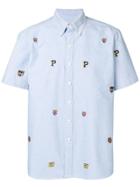 Polo Ralph Lauren Embroidered Patch Shirt - Blue