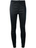 Isabel Marant Stretch Skinny Trousers, Women's, Size: 40, Black, Cotton/polyester/polyamide/spandex/elastane