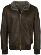 Barba Bomber Jacket - Brown
