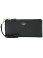 Coach Double Zip Wallet - Black