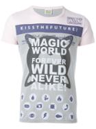 Walter Van Beirendonck Vintage 'kiss The Future' T-shirt, Men's, Size: Medium, Grey