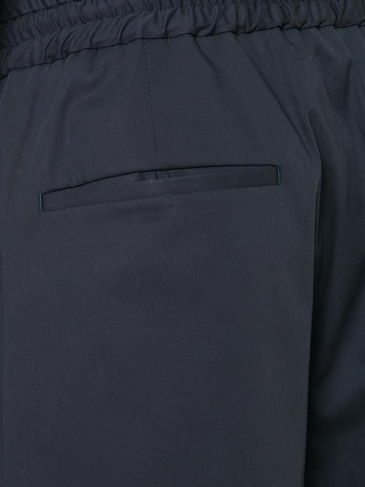 Juun.j - Drawstring Half Shorts - Men - Cotton - 46, Grey, Cotton