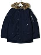 Ralph Lauren Kids Teen Hooded Parka Coat - Blue