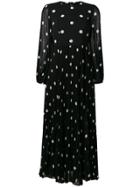 Zimmermann Polka-dot Flared Dress - Black