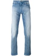 Jacob Cohen - Washed Out Straight Leg Jeans - Men - Cotton/polyester/spandex/elastane - 31, Blue, Cotton/polyester/spandex/elastane