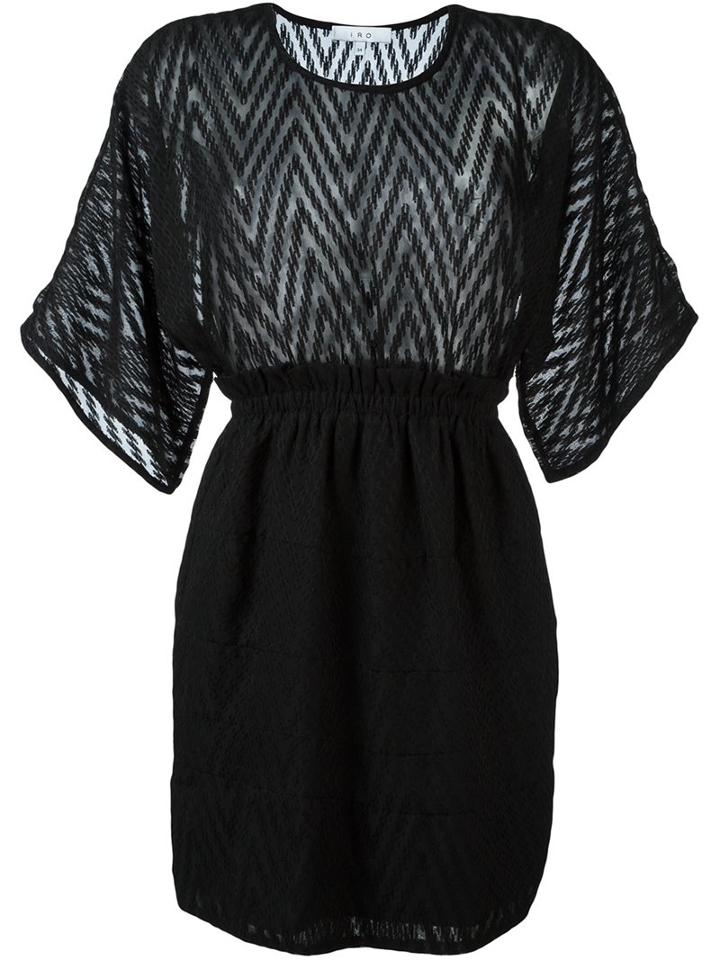 Iro Chevron Motif 'dotile' Dress