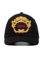 Versace Vers Patch Hat - Black