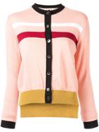 Marni Colour Block Cardigan - Pink