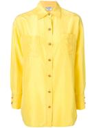 Chanel Vintage 1980's Sheer Shirt - Yellow