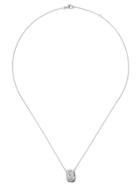 De Beers 18kt White Gold Dewdrop Diamond Pendant Necklace