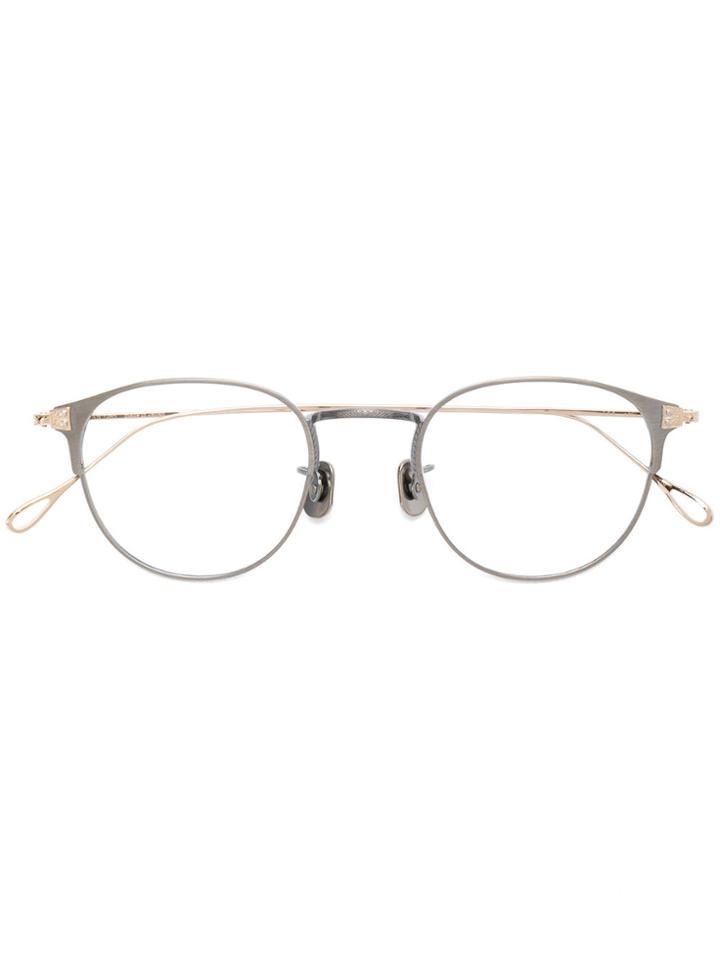 Eyevan7285 Classic Round Glasses - Metallic