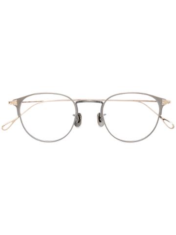 Eyevan7285 Classic Round Glasses - Metallic