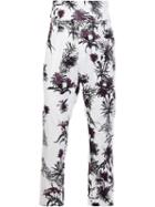 Ann Demeulemeester Printed Cropped Trousers