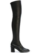 Casadei Studded Over-the-knee Daytime Boots - Black