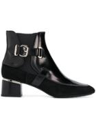 Tod's Buckle Ankle Boots - Black