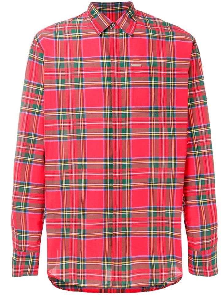 Dsquared2 Tartan Pattern Shirt