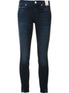 Amo 'eclipse' Washed Jeans, Women's, Size: 28, Blue, Cotton/spandex/elastane