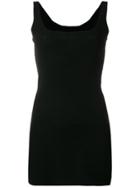 Ports 1961 Sleeveless Knitted Mini Dress - Black