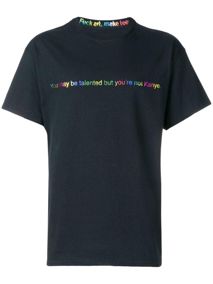 F.a.m.t. Logo Printed T-shirt - Black