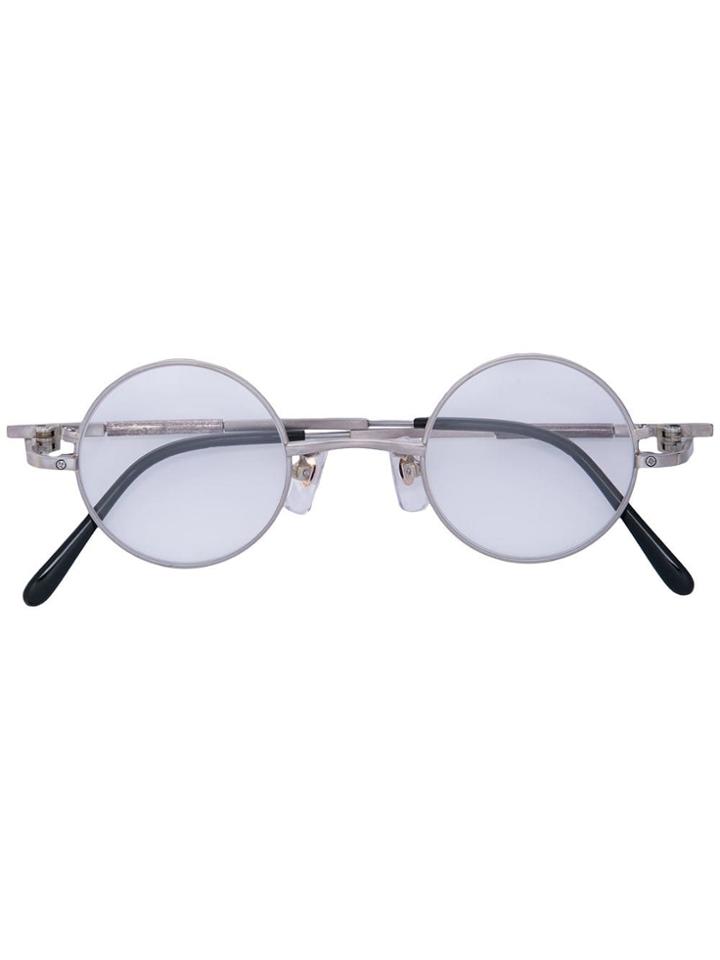 Taichi Murakami Omega Glasses - Silver
