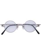 Taichi Murakami Omega Glasses - Silver