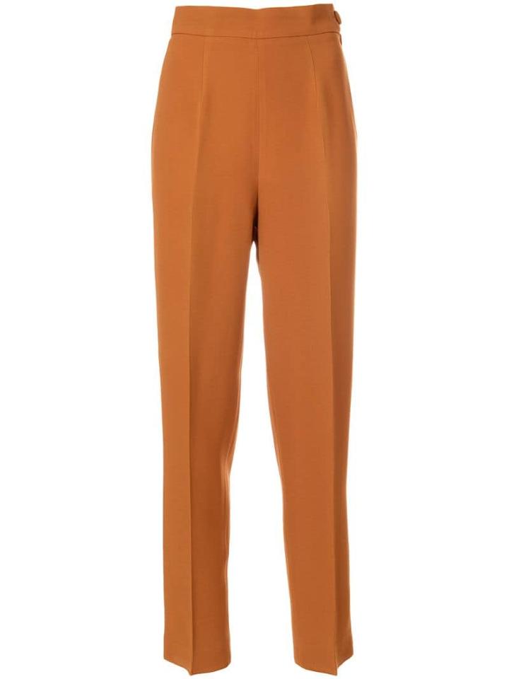 Moschino Pre-owned Tailored Trousers - Brown