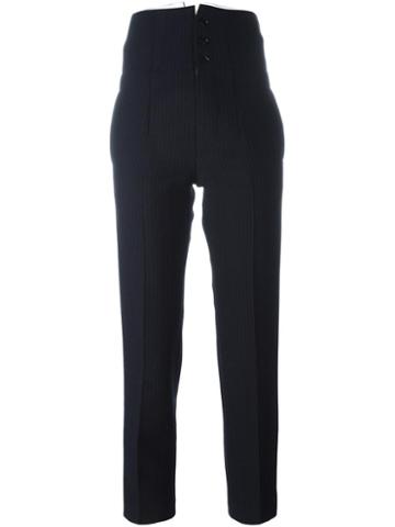 Joseph 'yoyo' Trousers, Women's, Size: 40, Blue, Cotton/wool/viscose/polyamide