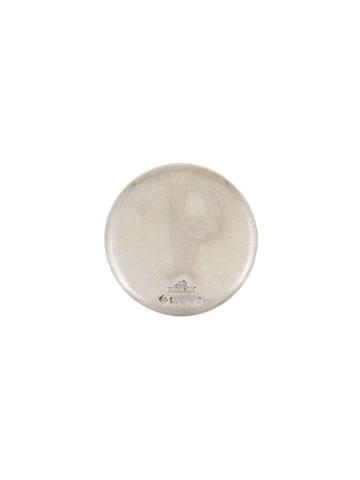 Bunney Round Shaped Brooch - Metallic