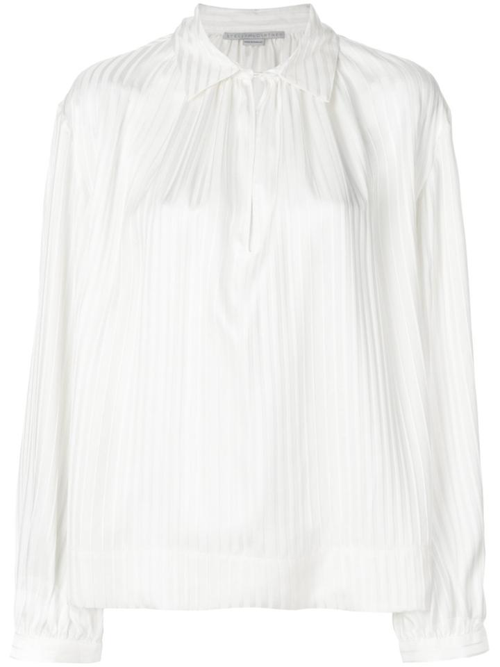Stella Mccartney Pleated Blouse - Nude & Neutrals