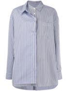 Juun.j Long Sleeved Cotton Shirt - Blue