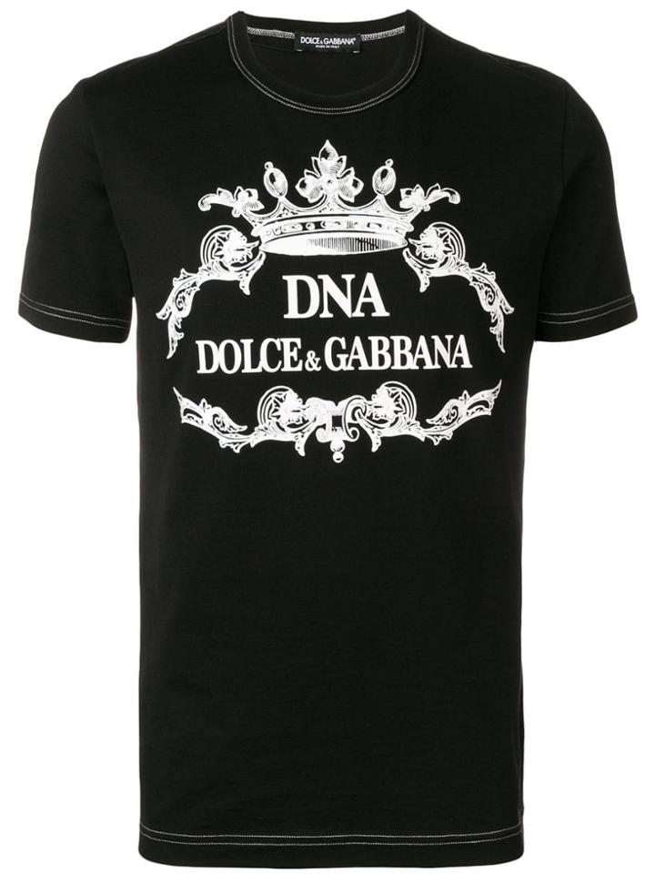 Dolce & Gabbana Dna T-shirt - Black