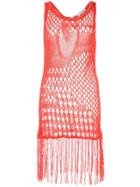 Altuzarra 'carmela' Knit Top - Red