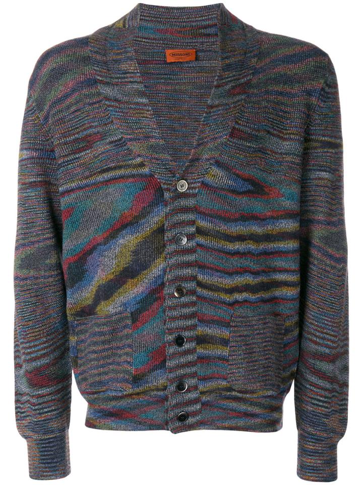 Missoni Patterned Knit Cardigan - Multicolour