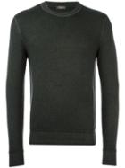 Berluti Crew Neck Jumper, Men's, Size: 50, Green, Cashmere