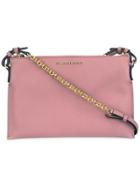 Burberry Chain Strap Clutch - Pink & Purple