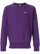 Champion Reverse Weave Sweatshirt - Pink & Purple
