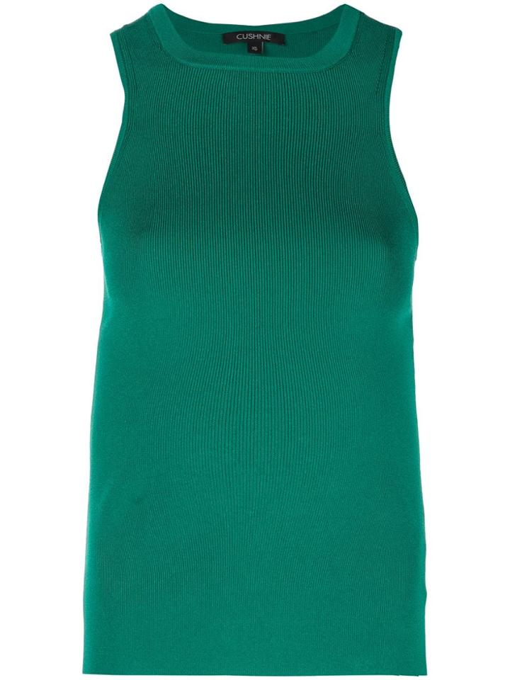 Cushnie Fitted Top - Green